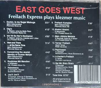 CD Freilach Express: East Goes West (Freilach Express Plays Klezmer Music)