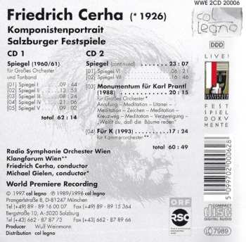 2CD Klangforum Wien: Friedrich Cerha Komponistenportrait