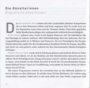 CD Friedrich Gernsheim: Verborgene Schätze (Lieder Von Franz Gernsheim (1839–1916))