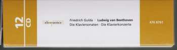 12CD/Box Set Ludwig van Beethoven: Klaviersonaten Nr. 1–32 (Gesamtaufnahme), Klavierkonzerte Nr. 1–5 LTD