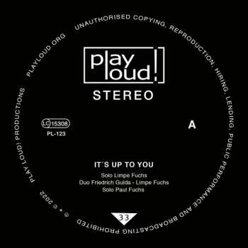 2LP Friedrich Gulda: It's Up To You