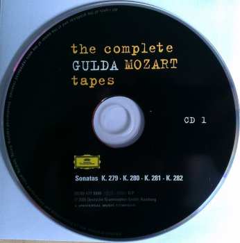 6CD/Box Set Wolfgang Amadeus Mozart: The Complete Gulda Mozart Tapes
