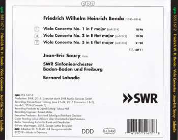 CD Bernard Labadie: Viola Concertos 1-3