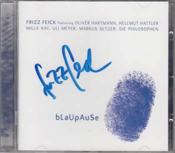 CD Frizz Feick: Blaupause (handsigniert)