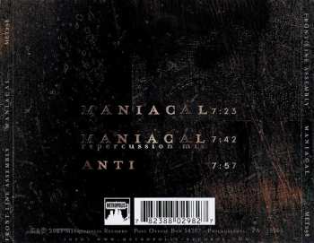 CD Front Line Assembly: Maniacal