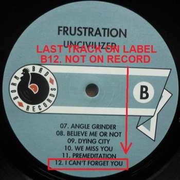 LP Frustration: Uncivilized