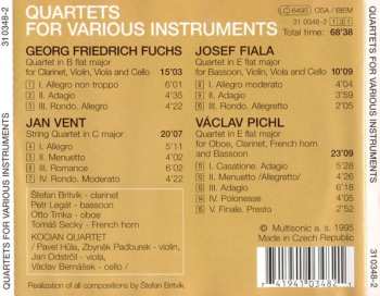 CD Josef Fiala: Quartets For Various Instruments