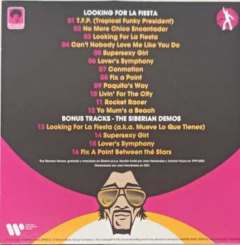 LP/CD Fundacion Tony Manero: Looking For La Fiesta