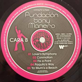 LP/CD Fundacion Tony Manero: Looking For La Fiesta