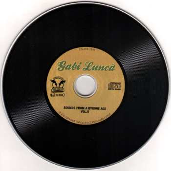 CD Gabi Luncă: Sounds From A Bygone Age · Vol.5