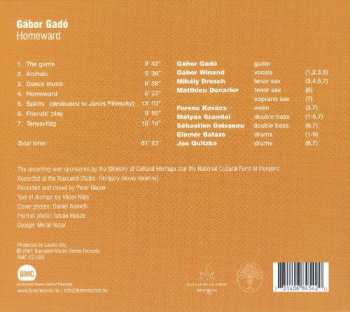 CD Gábor Gadó: Homeward