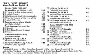 CD Claude Debussy: Music For Brass Septet • 5