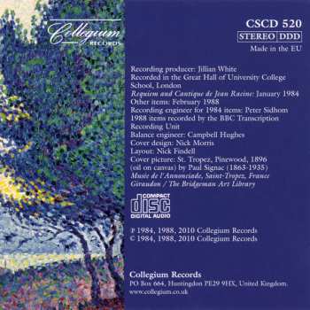 CD City Of London Sinfonia: Requiem (1893 Version) And Other Sacred Music