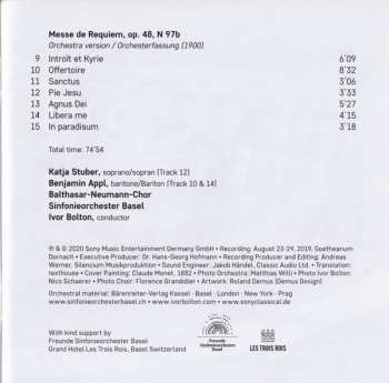CD Gabriel Fauré: The Secret Fauré III (Sacred Vocal Works – Requiem)