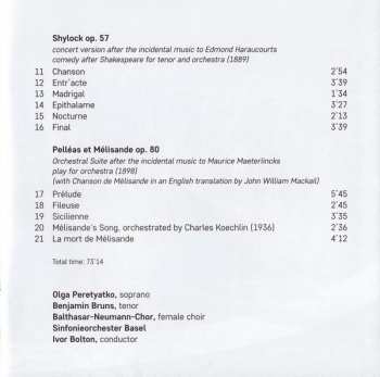 CD Gabriel Fauré: The Secret Fauré (Orchestral Songs & Suites)