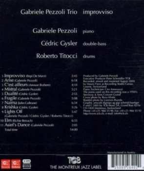CD Gabriele Pezzoli Trio: Improvviso