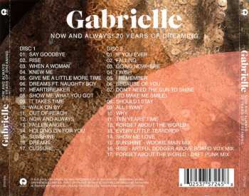 2CD Gabrielle: Now And Always: 20 Years Of Dreaming
