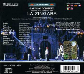 2CD Gaetano Donizetti: La Zingara