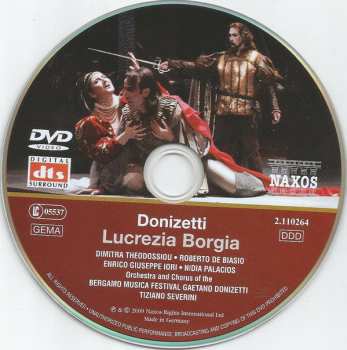 DVD Gaetano Donizetti: Lucrezia Borgia