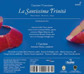 CD Gaetano Veneziano: La Santissima Trinità (Oratorio. Naples, 1693)