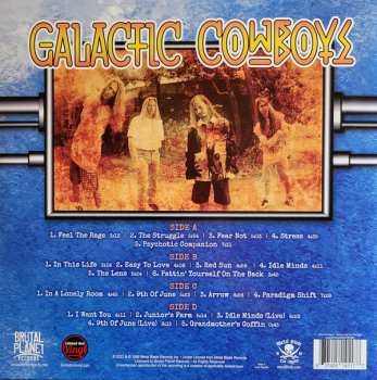 2LP Galactic Cowboys: Machine Fish / Feel The Rage CLR