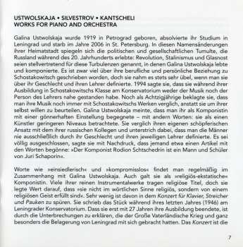 CD Valentin Silvestrov: Works For Piano And Orchestra