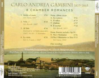 CD Carlo Andrea Gambini: 8 Chamber Romances