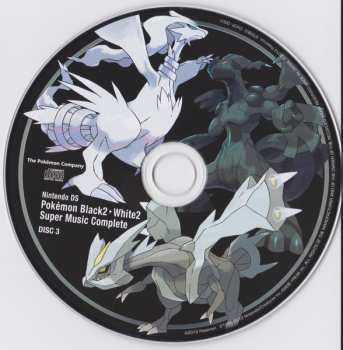 4CD Game Freak: Nintendo DS Pokémon Black2 - White2 Super Music Complete = ニンテンドーDS ポケモンブラック2・ホワイト2 スーパーミュージックコンプリート
