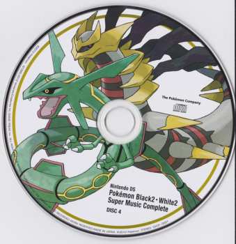 4CD Game Freak: Nintendo DS Pokémon Black2 - White2 Super Music Complete = ニンテンドーDS ポケモンブラック2・ホワイト2 スーパーミュージックコンプリート