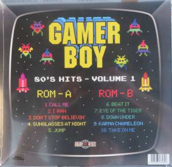 LP Gamer Boy: 8-bit '80s Hits - Volume 1 CLR | LTD