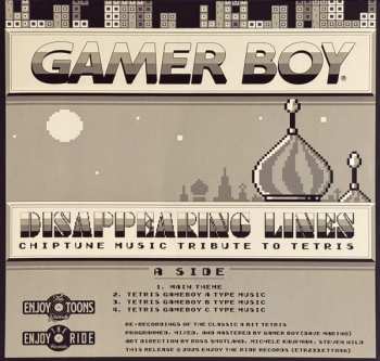 LP Gamer Boy: Tetris Disappearing Lines CLR