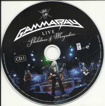 2CD Gamma Ray: Skeletons & Majesties Live
