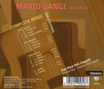CD Mario Gangi: Complete Music For Two Guitars