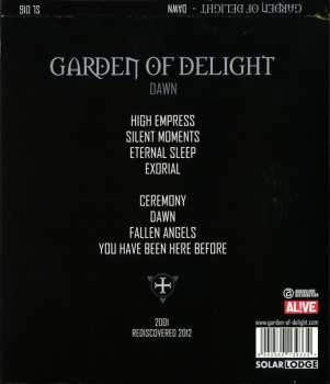 CD The Garden Of Delight: Dawn