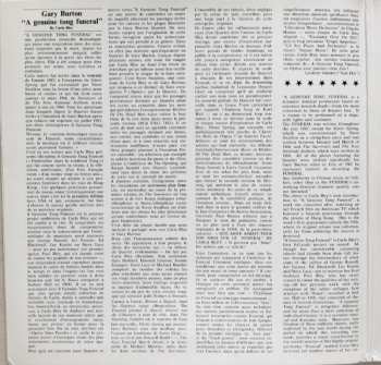 LP Gary Burton Quartet: A Genuine Tong Funeral