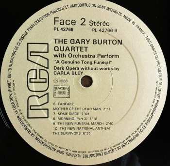 LP Gary Burton Quartet: A Genuine Tong Funeral
