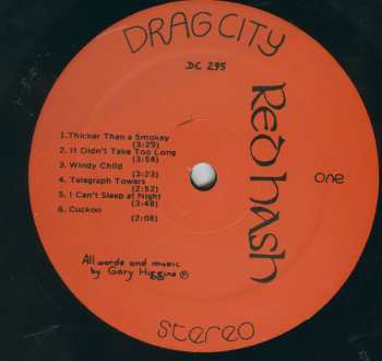 LP/SP Gary Higgins: Red Hash