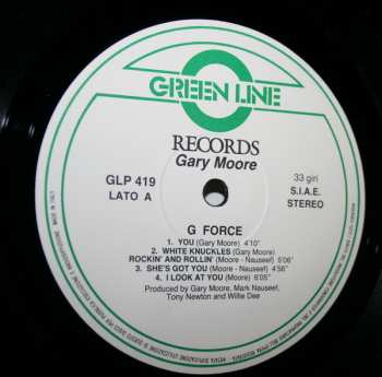 3LP Gary Moore: Hot & Heavy Metal