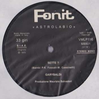 LP Garybaldi: Astrolabio
