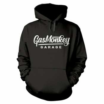 Merch Gas Monkey Garage: Hooded Sweatshirt Large Script