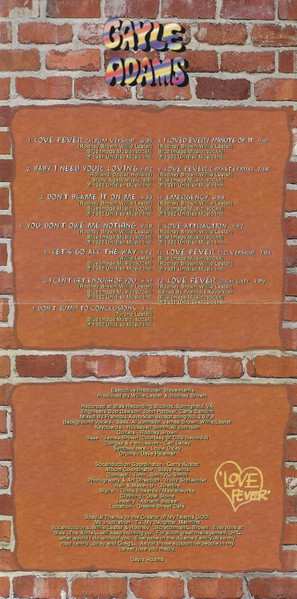 CD Gayle Adams: Love Fever