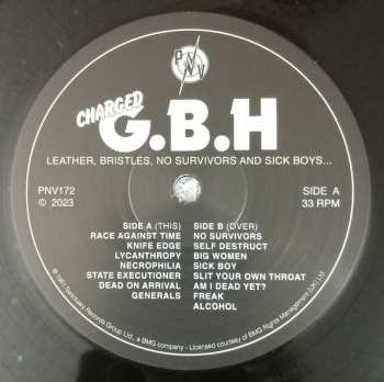 LP G.B.H.: Leather, Bristles, No Survivors And Sick Boys...
