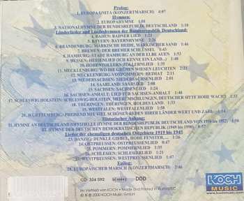 CD Gebirgsmusikkorps Garmisch-Partenkirchen: Die Deutschen Hymnen Und Lieder In Geschichte Und Gegenwart