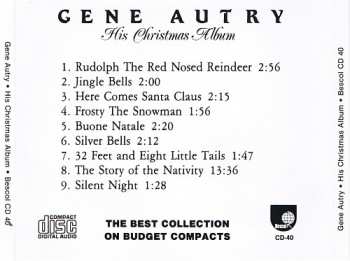 CD Gene Autry: His Christmas Album