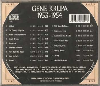 CD Gene Krupa: 1953-1954