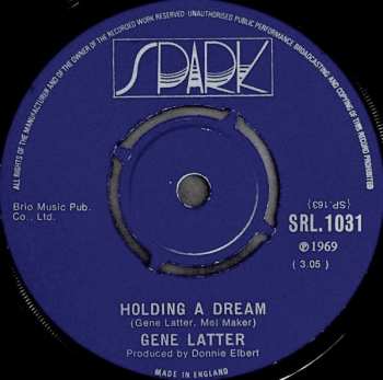 Album Gene Latter: Holding A Dream