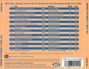 CD Gene Pitney: Gene Pitney's Big 20: All The UK Top 40 Hits 1961-1973