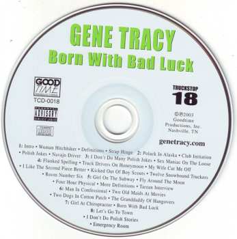 CD Gene Tracy: Born With Bad Luck (Truckstop 18)