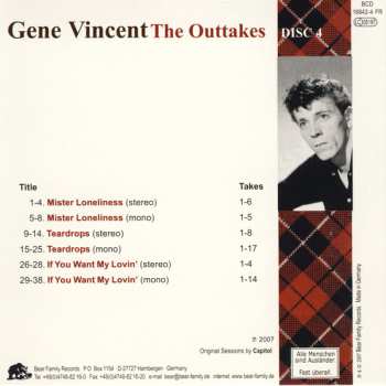 6CD/Box Set Gene Vincent: The Outtakes