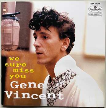 CD/EP Gene Vincent: We Sure Miss You